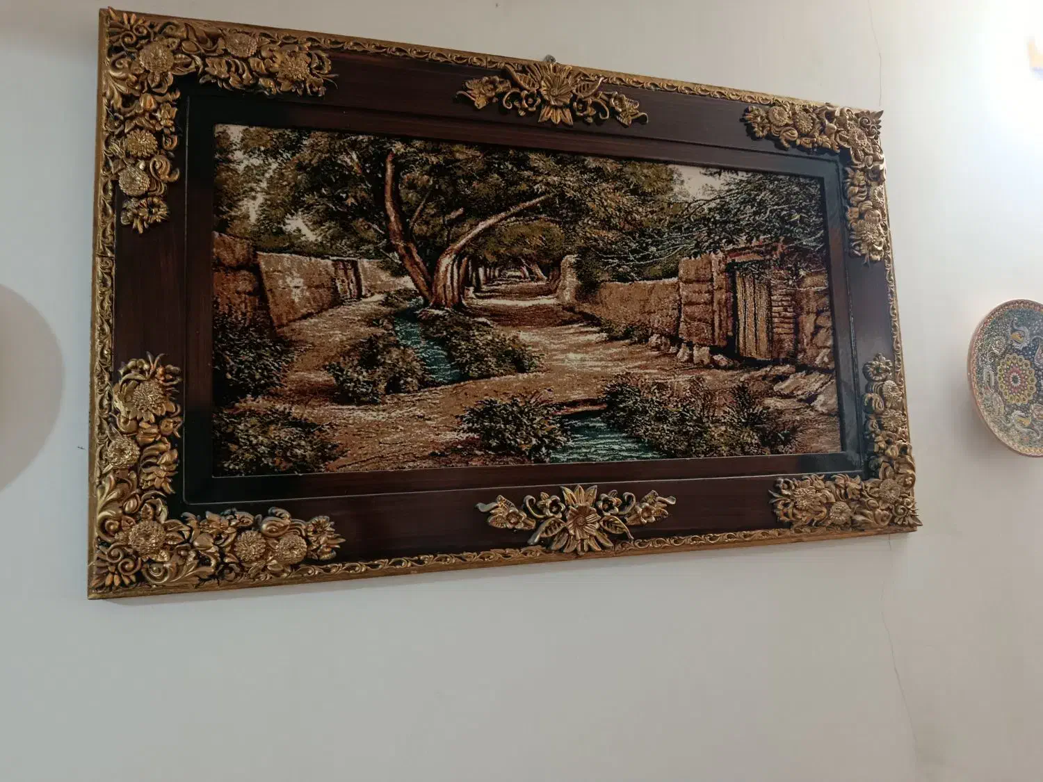 تابلو فرش ماشینی|تابلو فرش|قم, وادی السلام|دیوار