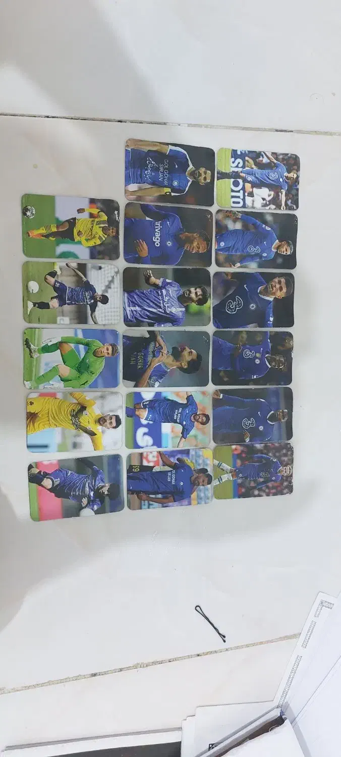 کارت فوتبالی|کلکسیون و سرگرمی|زنجان, |دیوار