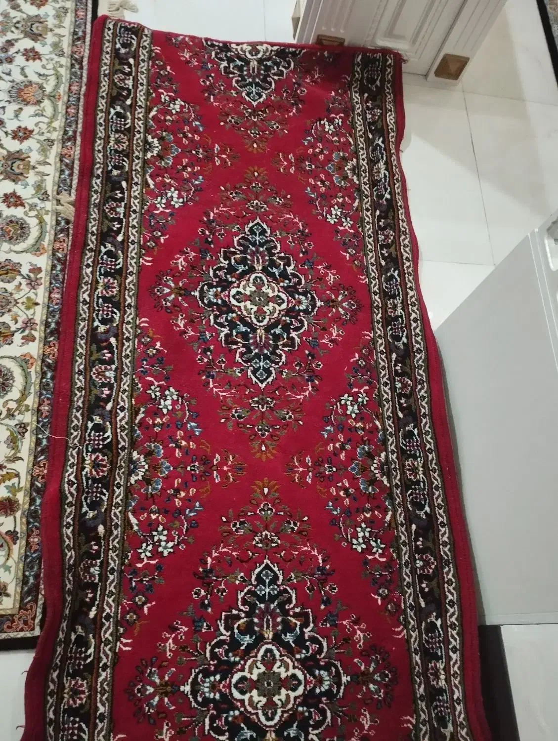 فرش کناره یک و نیم در ۲نیم|فرش|اسلامشهر, شهرک واوان|دیوار