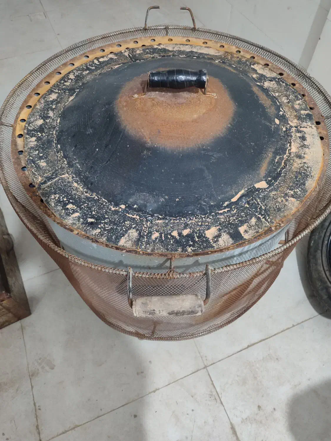 تنورگازی|ظروف پخت‌وپز|سرپل ذهاب, |دیوار