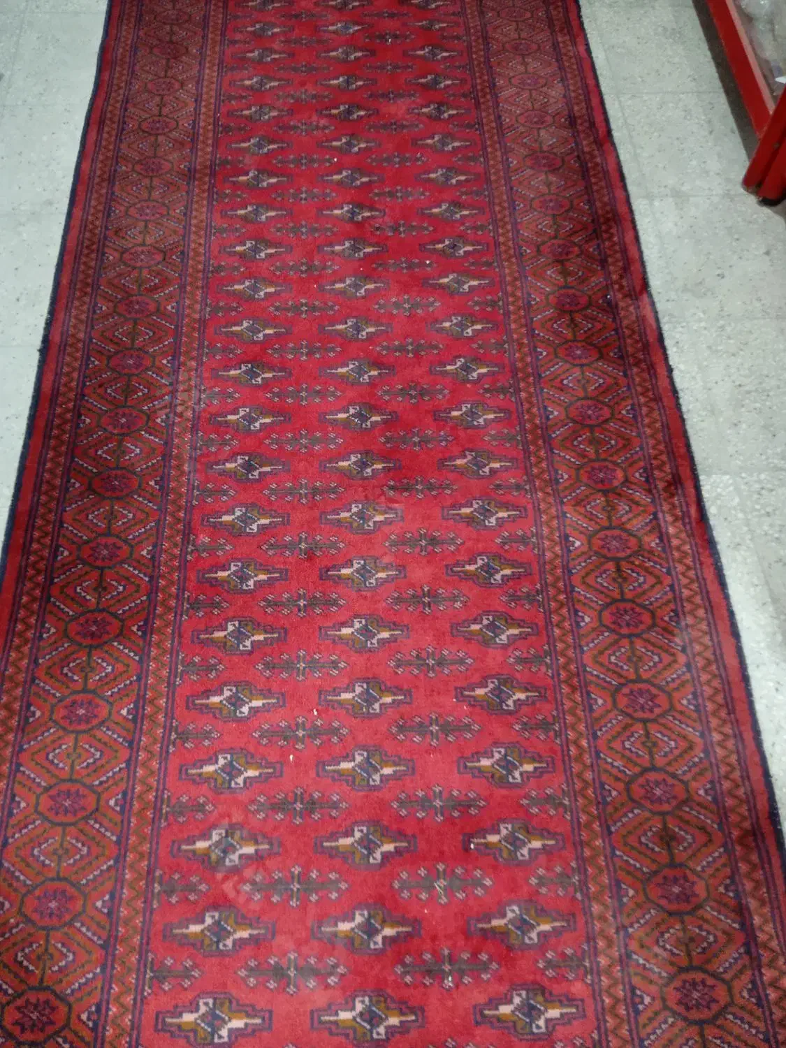 قالی دستباف ترکمن اندازه ۳/۱|فرش|شیراز, بریجستون|دیوار