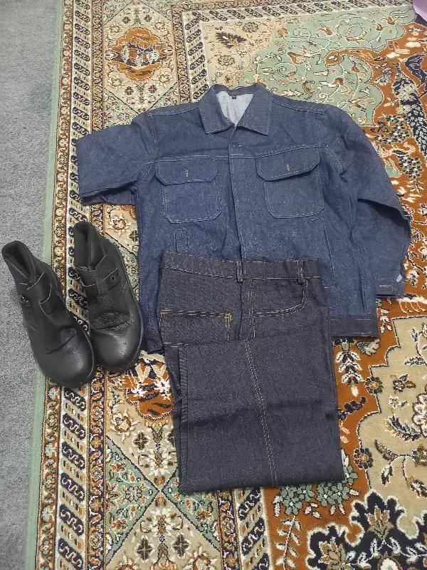 لباس کار لی وکفش چرم جوشکاری|لباس|مسجد سلیمان, |دیوار