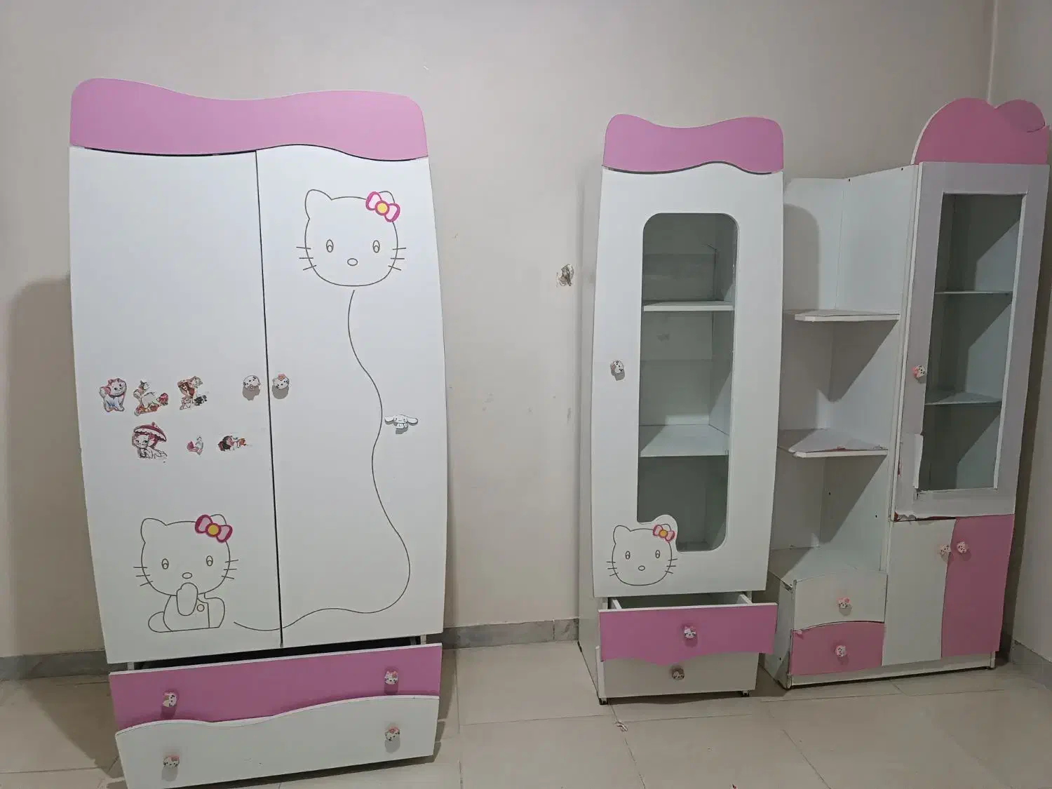 کمد و سرویس کودک|تخت و سرویس خواب|خمینی‌شهر, |دیوار