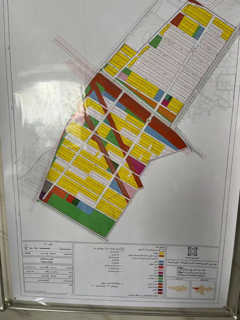 ۱۰۰متر‌ زمین اندیشه فاز۶ فیش شهید لک مدارک تکمیل|فروش زمین و ملک کلنگی|اندیشه, اندیشه فاز ۶|دیوار
