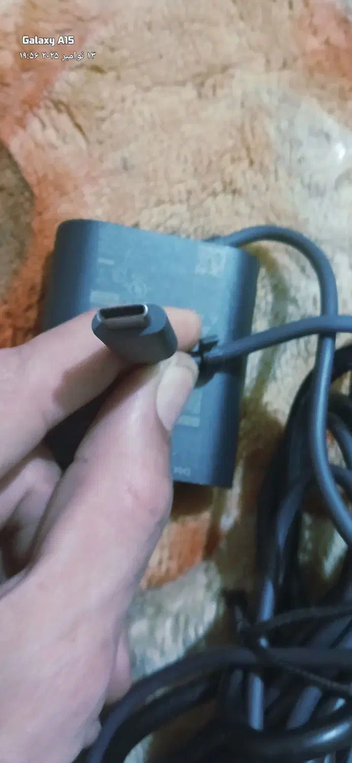 شارژ لب تاپ 45 Wتایپ سی Del|قطعات و لوازم جانبی رایانه|مشهد, چهنو|دیوار