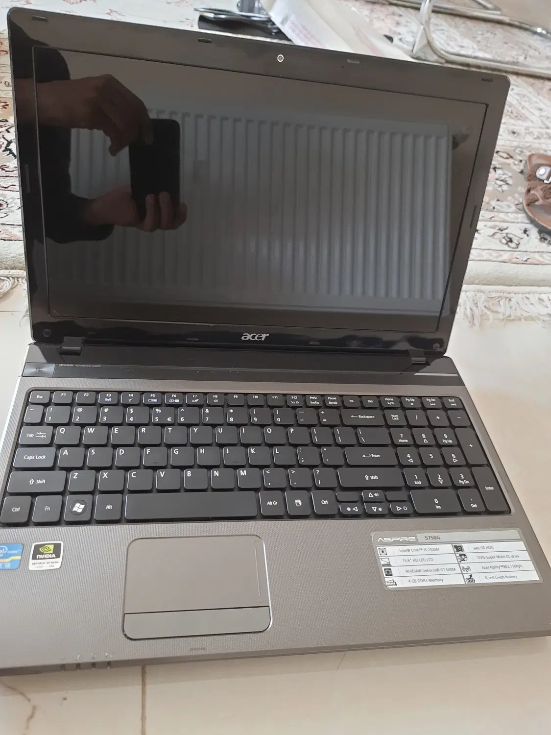 لب تاب acer ASPIRE CORE i5|رایانه همراه|اصفهان, الهیه|دیوار