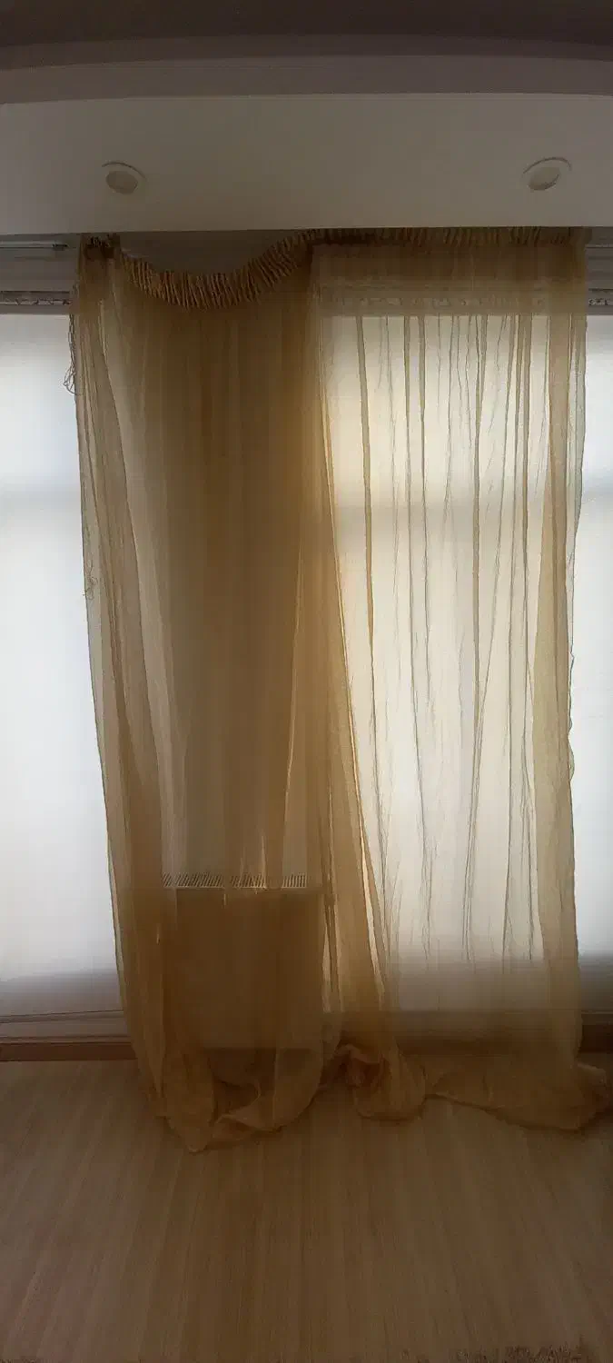 پرده حریر|پرده، رانر، رومیزی|تهران, شهمیرزادی|دیوار