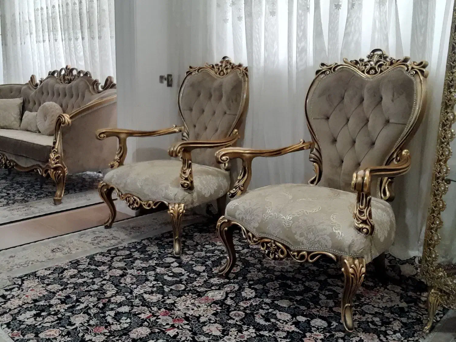 مبل استیل چوب راش|مبلمان خانگی و میز عسلی|کنگاور, |دیوار