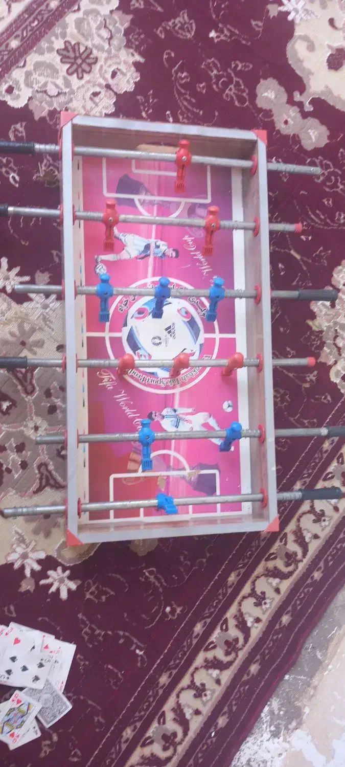 فوتبال دستی وکامیون|اسباببازی|میانه, |دیوار