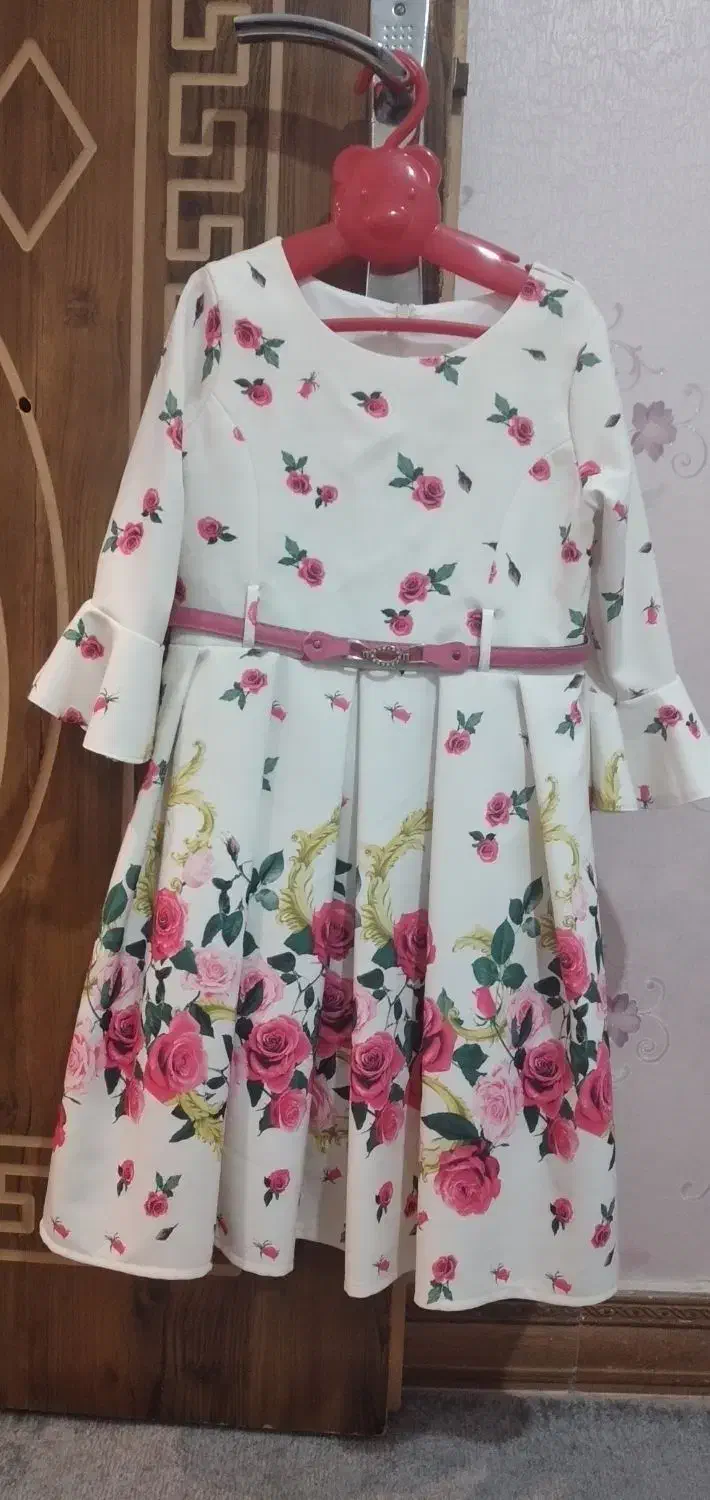 لباس مجلسی دخترانه|کفش و لباس بچه|نسیم‌شهر, |دیوار