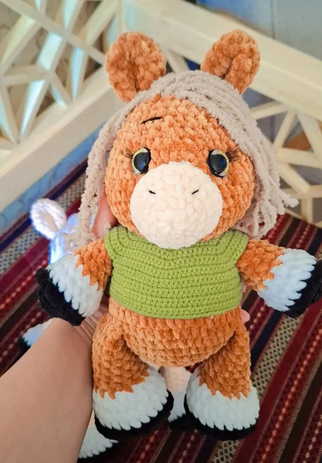 عروسک دست بافت مخملی|اسباب‌‌بازی|شیراز, فرهنگیان|دیوار