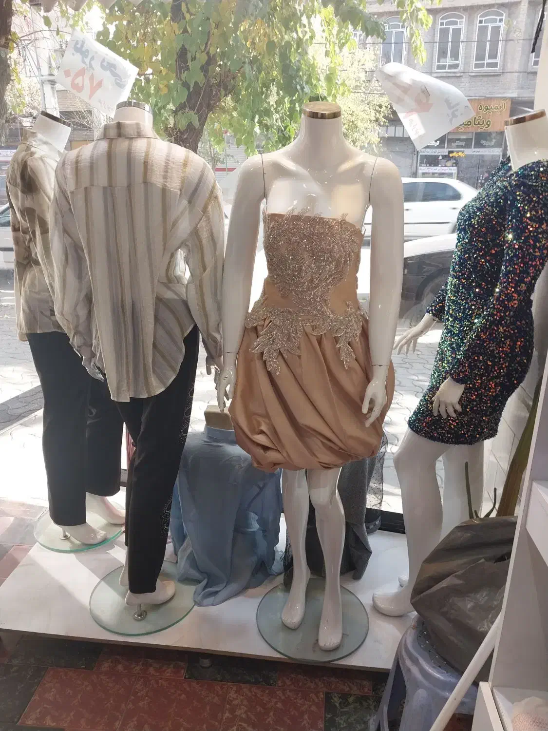 چهار عدد مانکن زنانه مارک پویا توپور|فروشگاه و مغازه|میاندوآب, |دیوار