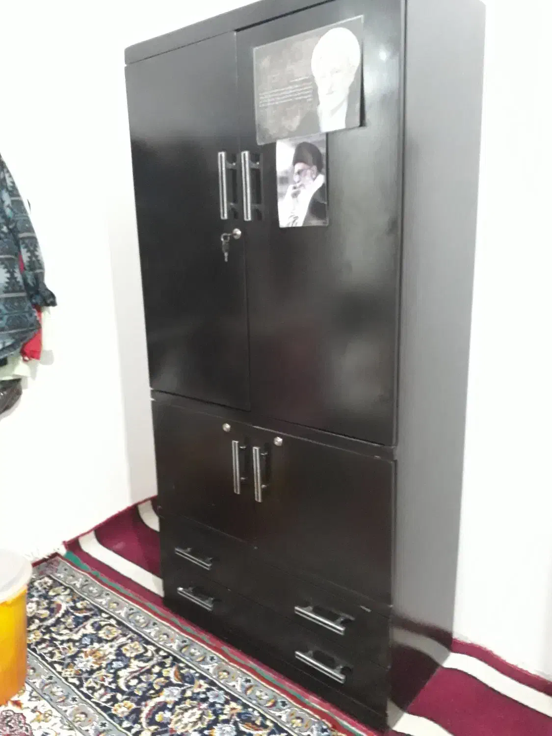 کتابخانه . قفسه کتاب|کتابخانه، شلف، قفسه‌های دیواری|بروجرد, |دیوار