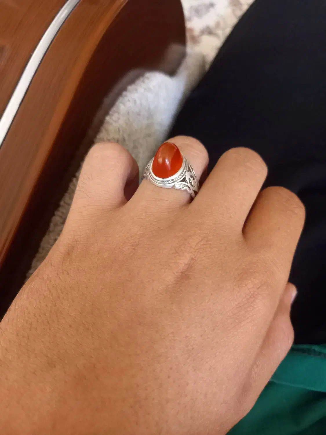 انگشتر نقره|بدلیجات|سنقر, |دیوار