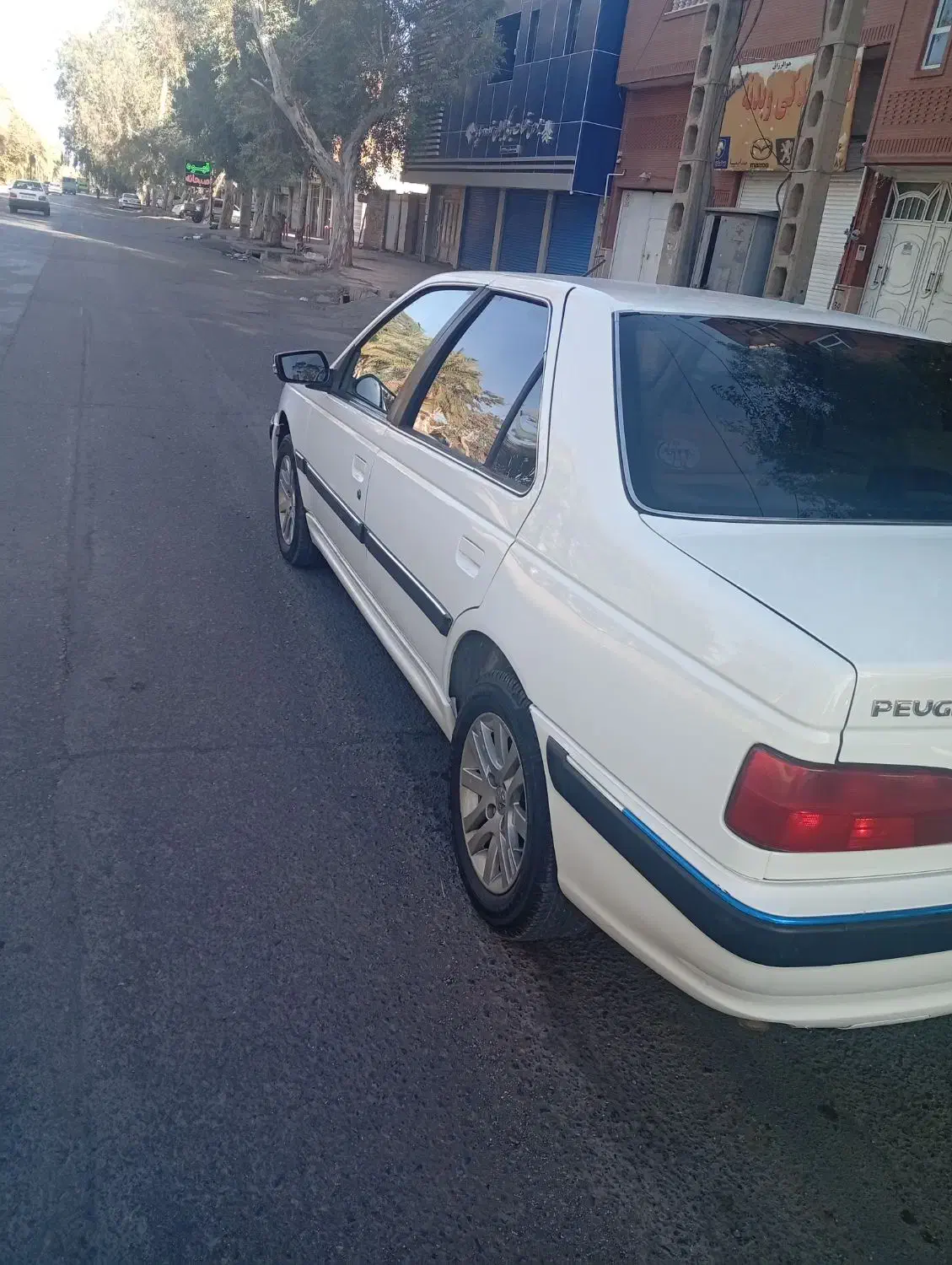 پژو پارس نیم سفارشی ۴۰۲گاز برقی|خودرو سواری و وانت|بم, |دیوار