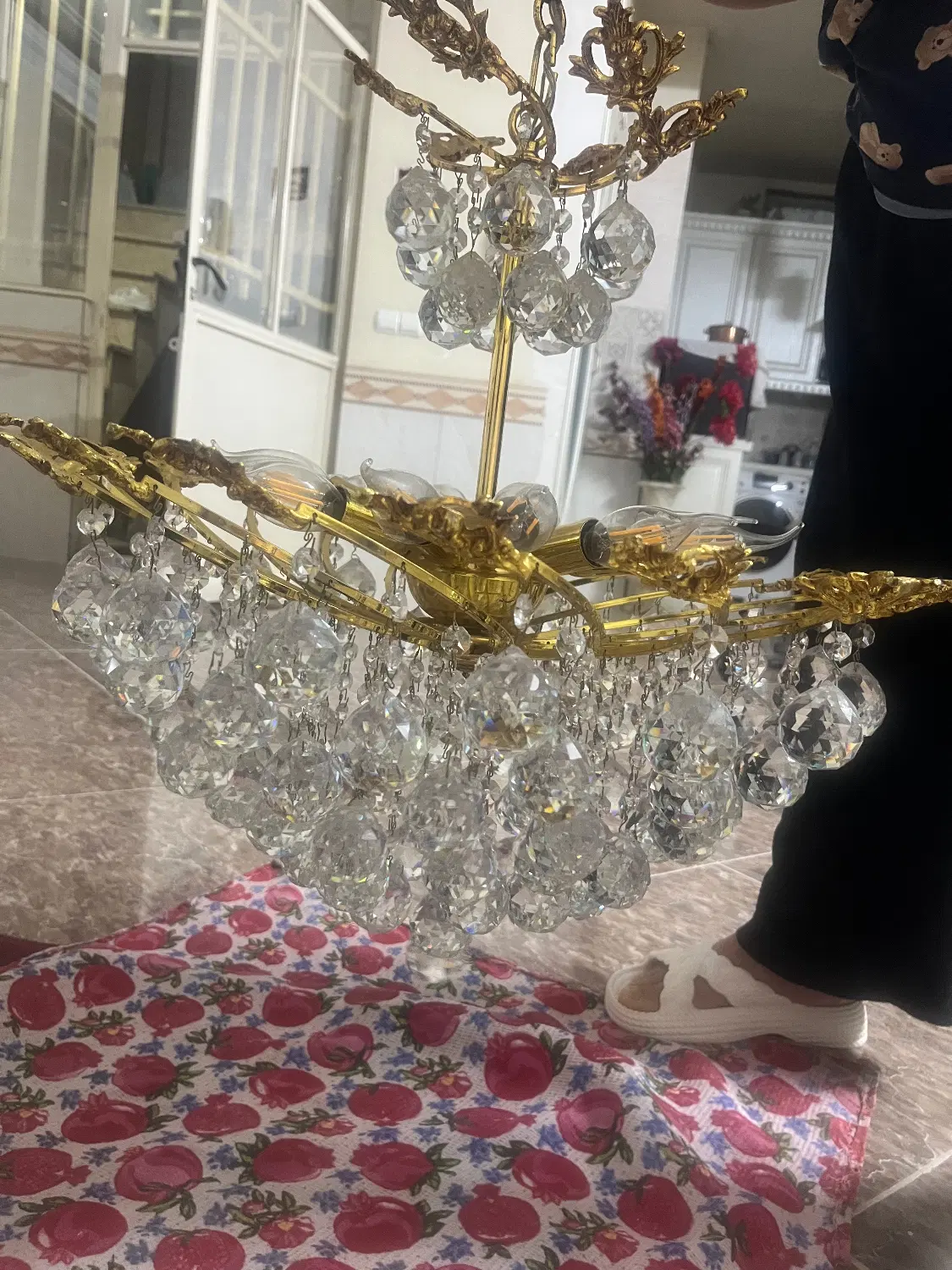 لوستر|لوستر و چراغ آویز|باقرشهر, |دیوار