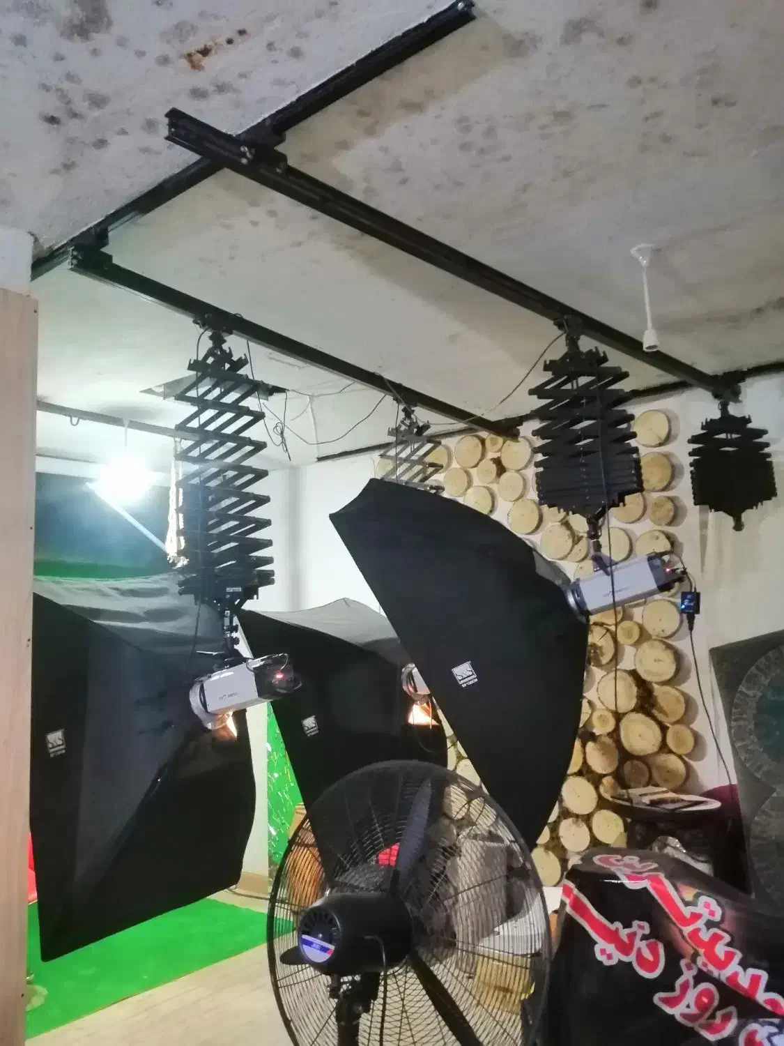 فلاش،ساف باکس،پرده کروماکی،پانتوگراف|دوربین عکاسی و فیلمبرداری|قیدار, |دیوار