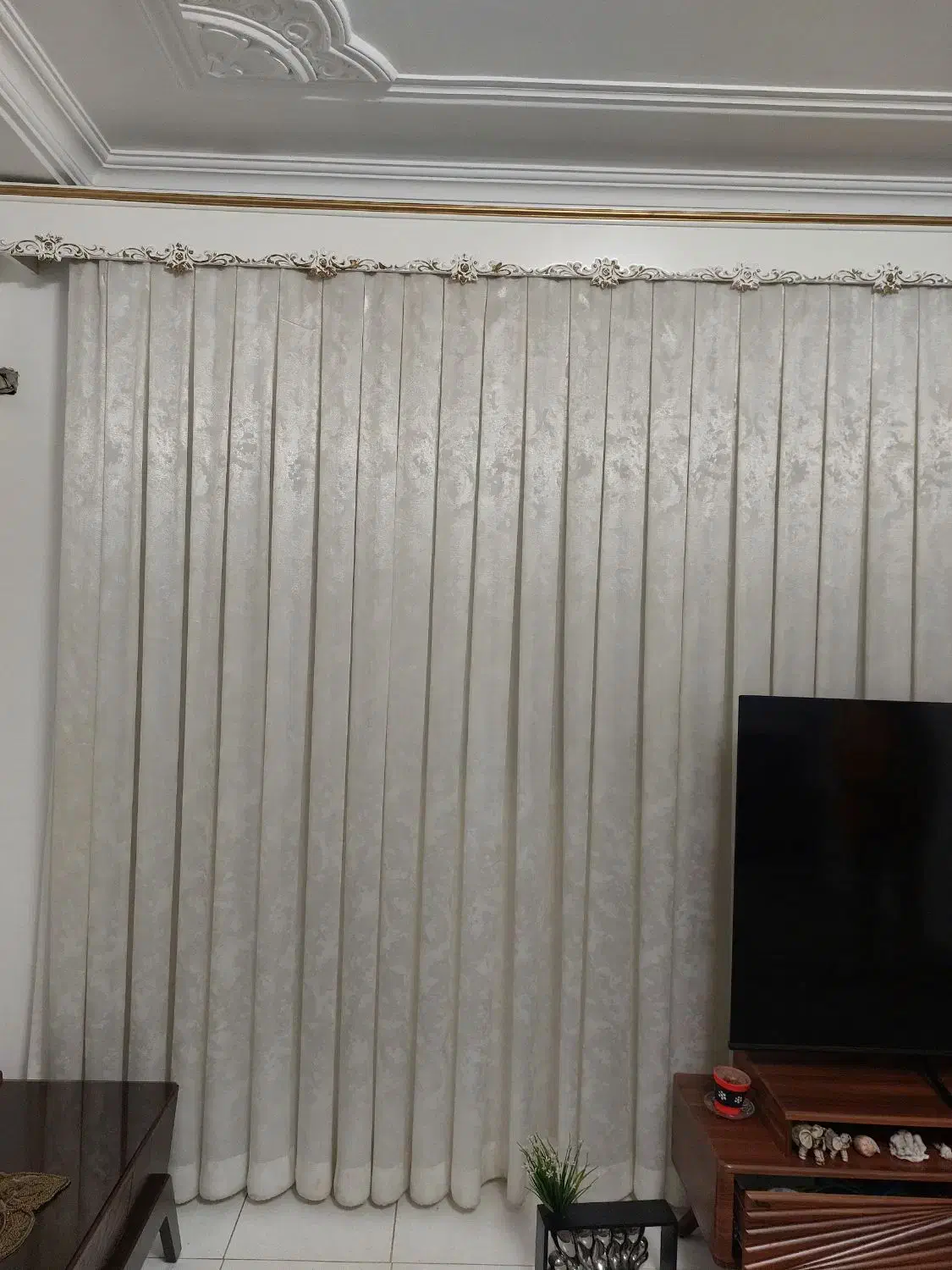 پرده پذیرایی|پرده، رانر، رومیزی|قائم‌شهر, |دیوار