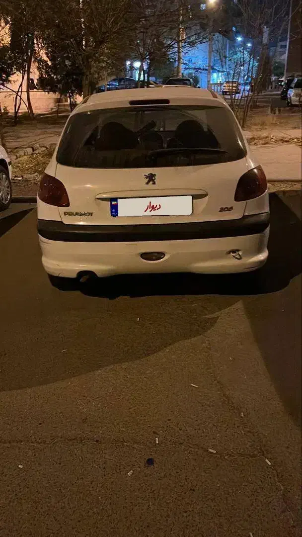 فروش فوری ۲۰۶ تیپ ۲ مدل ۹۶ به علت مهاجرت|خودرو سواری و وانت|تهران, جیحون|دیوار