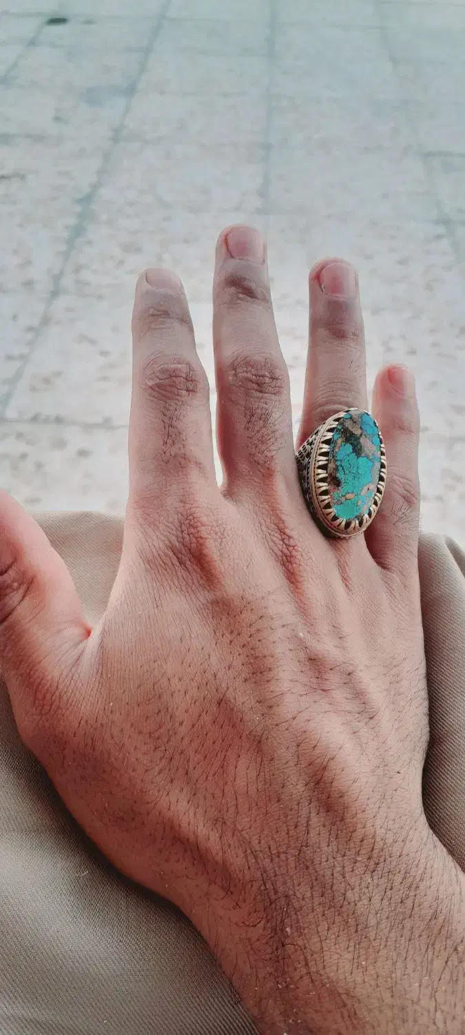 انگشتر فیروزه|جواهرات|خاش, |دیوار