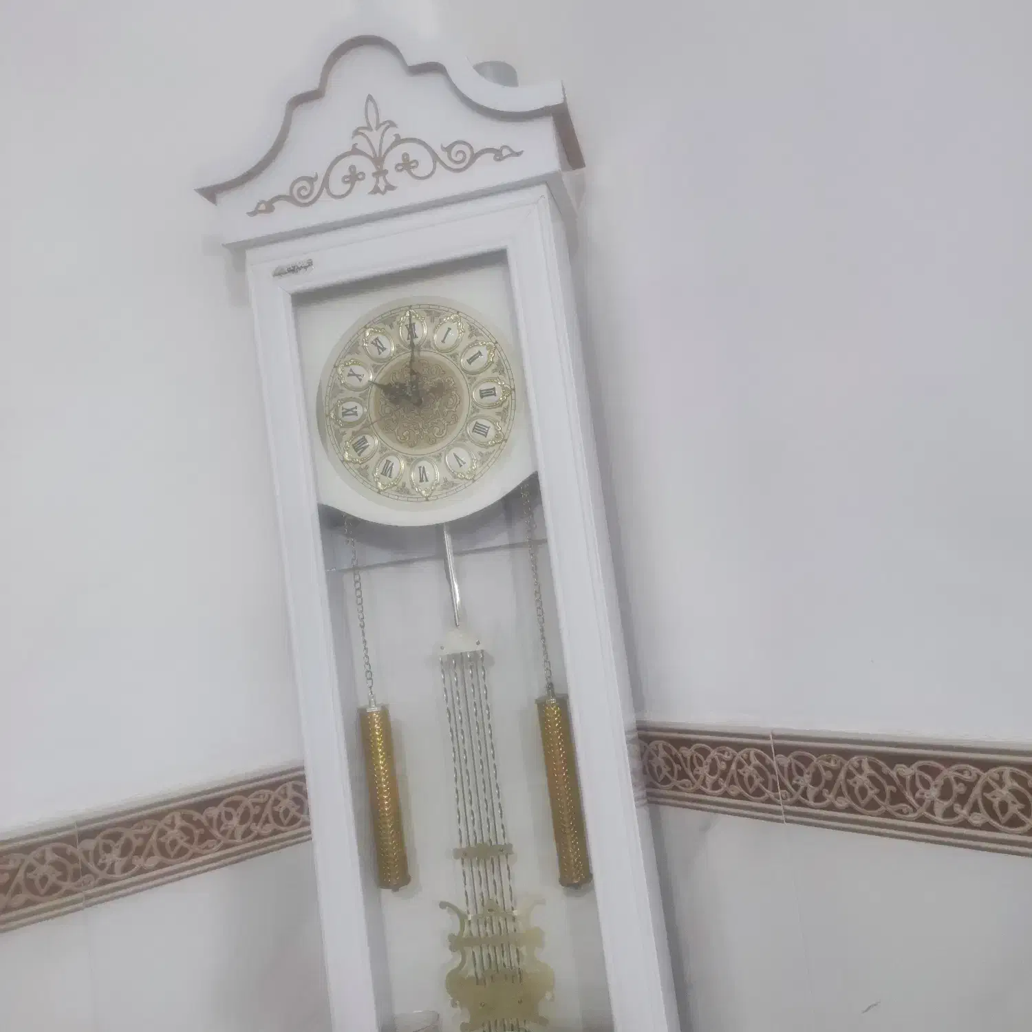 ساعت ایستاده شیک|کلکسیون اشیاء عتیقه|جوانرود, |دیوار