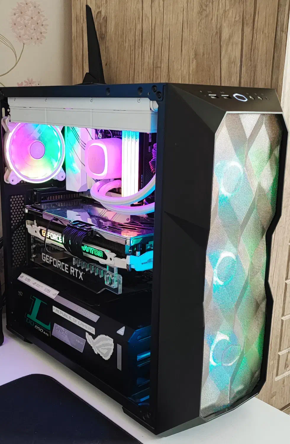 سیستم رده بالا و قدرتمند گیمینگ و کار مهندسی|رایانه رومیزی|رباط‌کریم, رباط‌کریم|دیوار