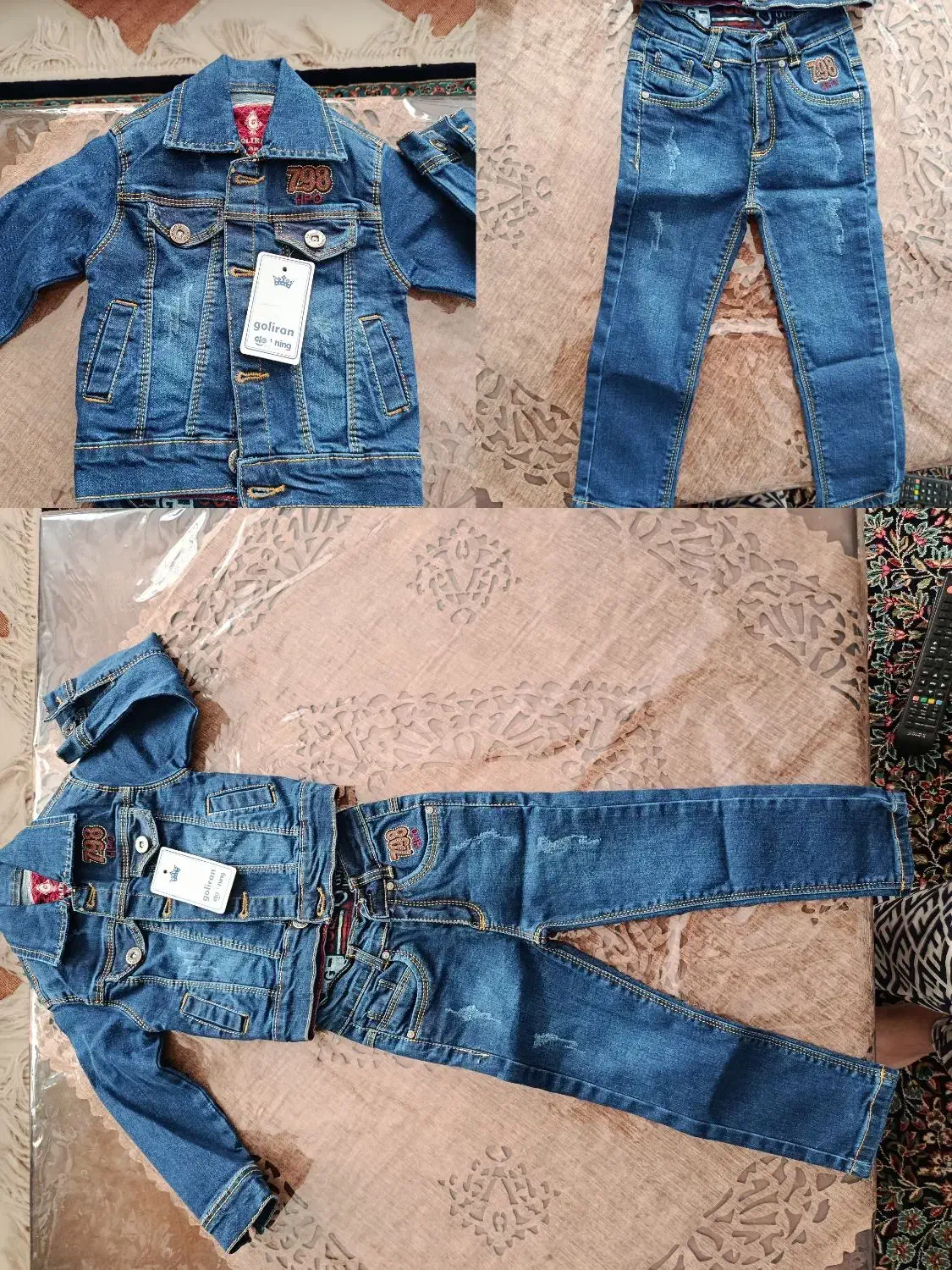 کت و شلوار جین نو قیمت عالی|کفش و لباس بچه|رفسنجان, |دیوار