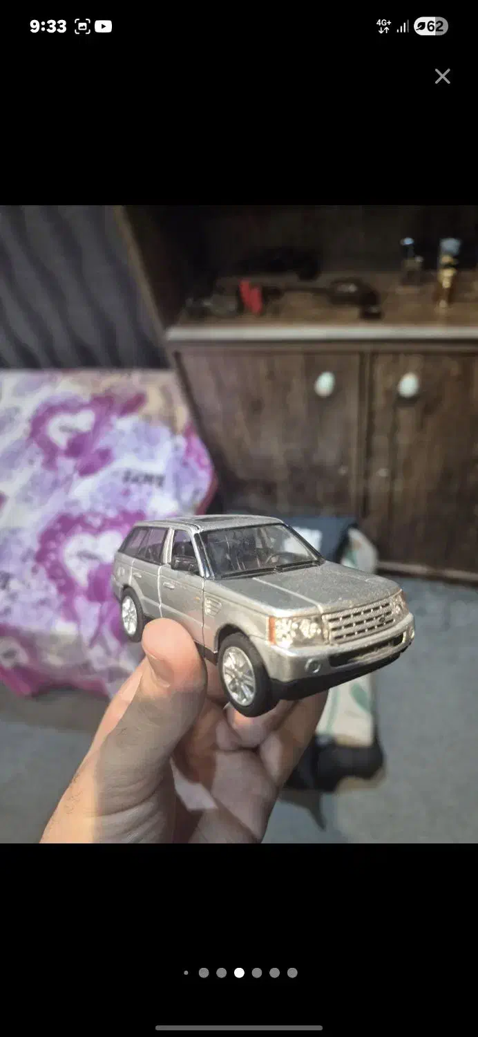 ماشین اسباب بازی فلزی شاسی Range rover|اسباب‌‌بازی|قائم‌شهر, |دیوار