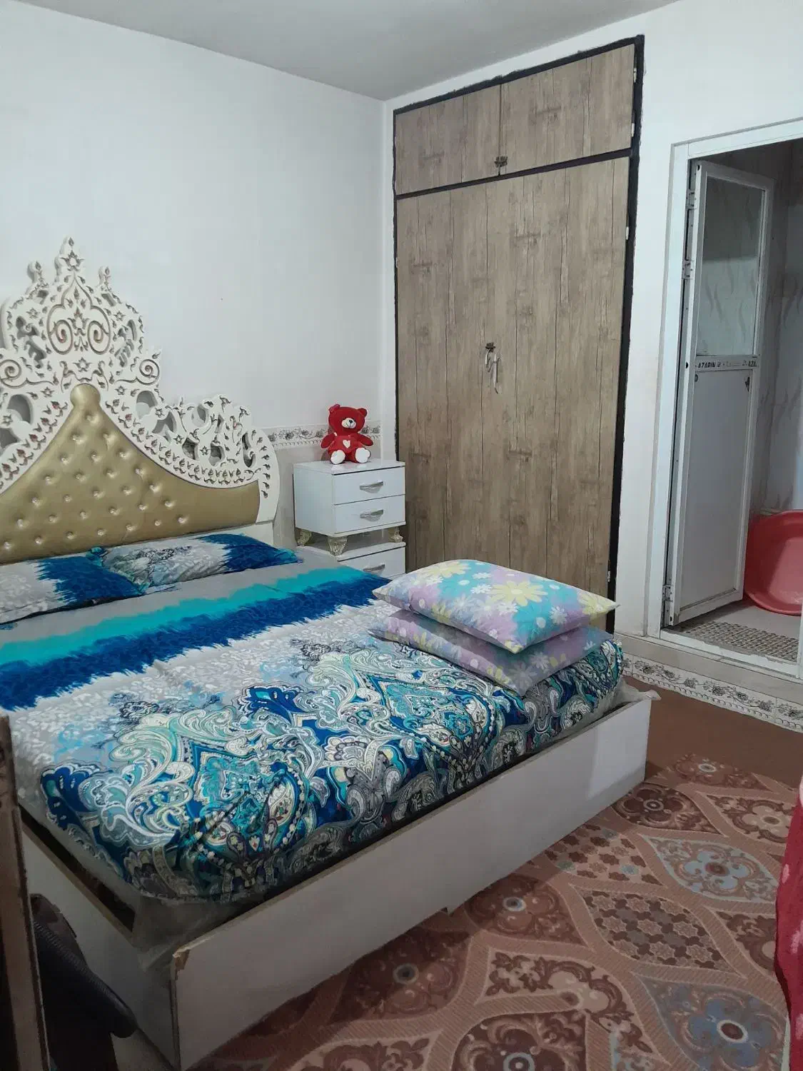 تخت خواب|تخت و سرویس خواب|قرچک, باقرآباد|دیوار