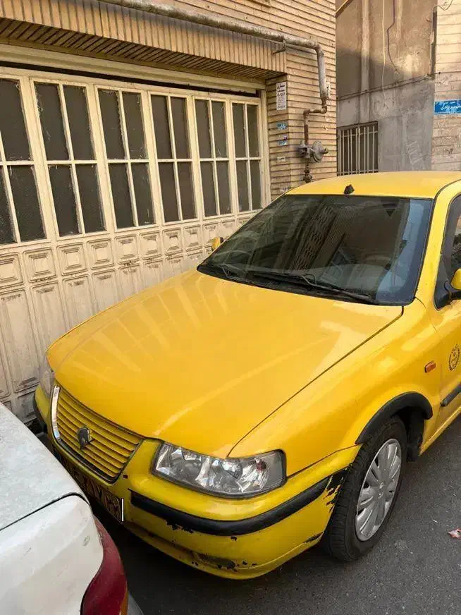 تاکسی سمند ع پلاک مدل ۹۵|خودرو سواری و وانت|تهران, خواجه نظام الملک|دیوار