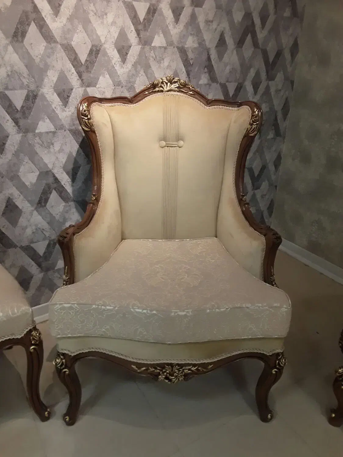 مبل فرانسوی مدل الیزابت|مبلمان خانگی و میز عسلی|برخوار, |دیوار