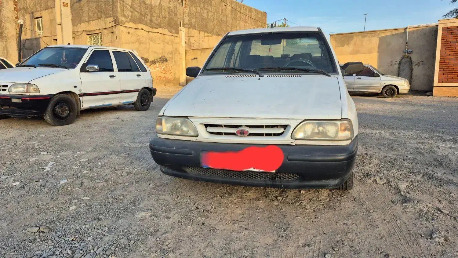 پراید  سفید مدل ۸۷|خودرو سواری و وانت|جیرفت, |دیوار