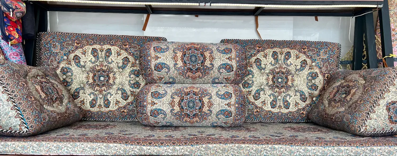 سرویس شاه نشین ترمه|پشتی|یزد, |دیوار