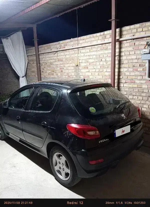 پژو 207 پانوراما مشکی دنده|خودرو سواری و وانت|گنبد کاووس, |دیوار