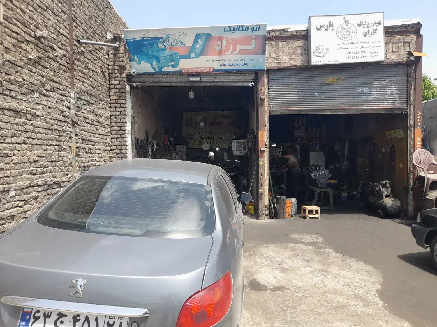 مغازه کمربندی بروجرد داخل گاراژ شیرزادفر|فروش مغازه و غرفه|ملایر, |دیوار