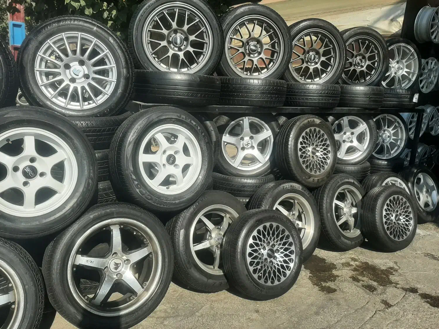 رینگ اسپرت نو و کارکرده|قطعات یدکی و لوازم جانبی|صباشهر, |دیوار