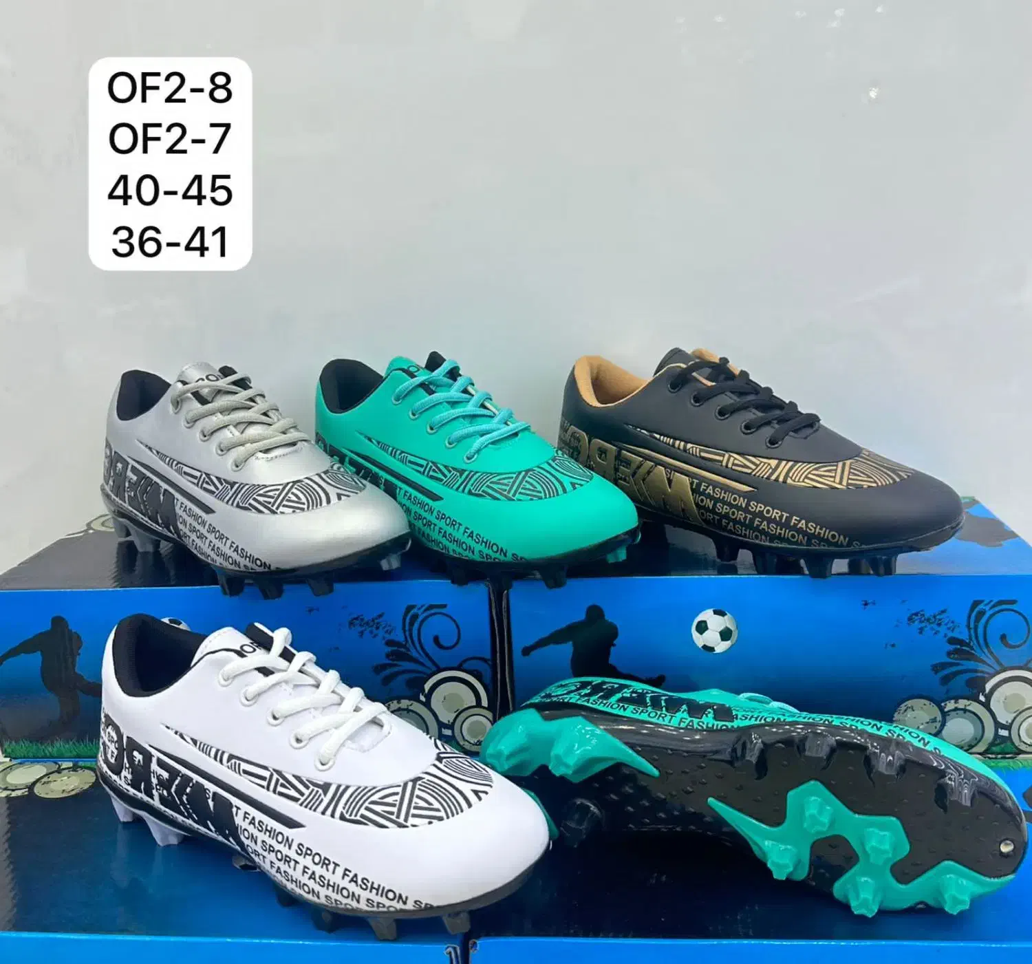۱۲۰ عدد کفش استوک فوتبالی به قیمت چین/سرمایه گذاری|کیف، کفش، کمربند|تهران, تهرانپارس شرقی|دیوار