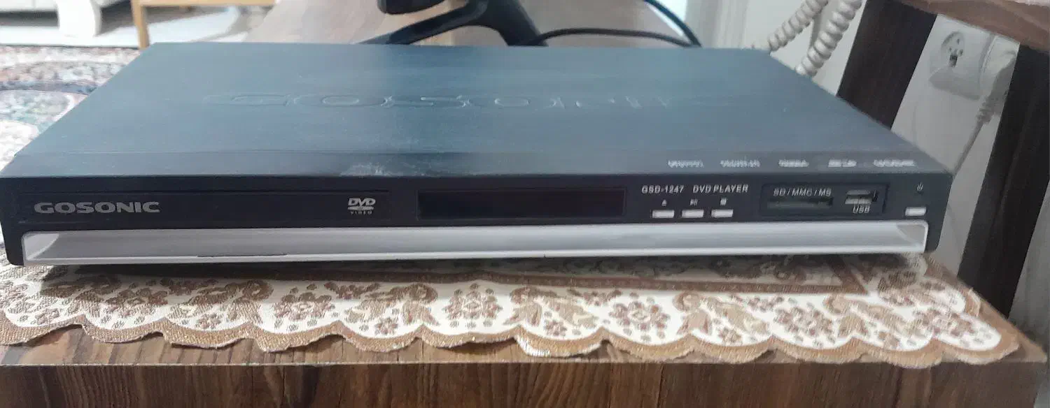 دستگاه DVD gosonic|پخشکننده DVD و ویدیو|مشهد, فدک|دیوار