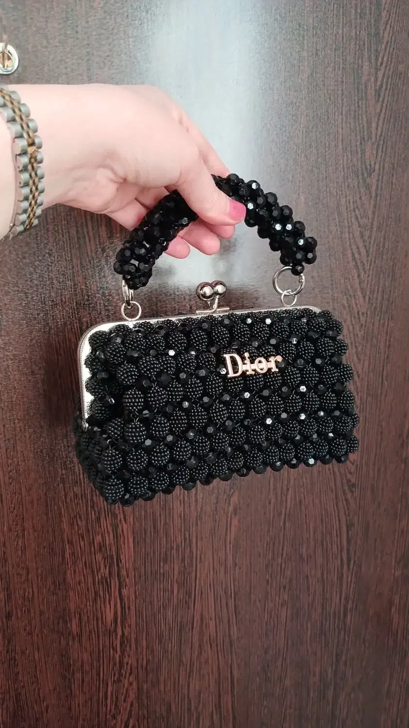 کیف مجلسی مرواریدی|کیف، کفش، کمربند|سیلوانه, |دیوار