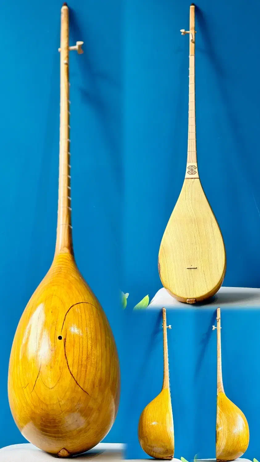 دوتار زیبا و با کیفیت|سازهای سنتی|شیروان (خراسان), |دیوار