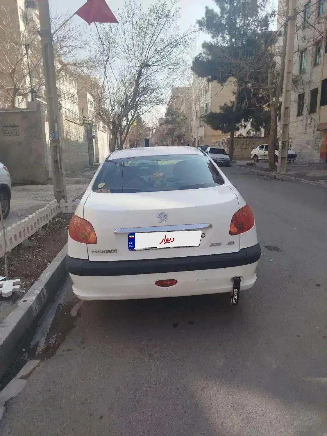 tu5 V8 sd 206 تیپ 5|خودرو سواری و وانت|کرج, بنیاد|دیوار