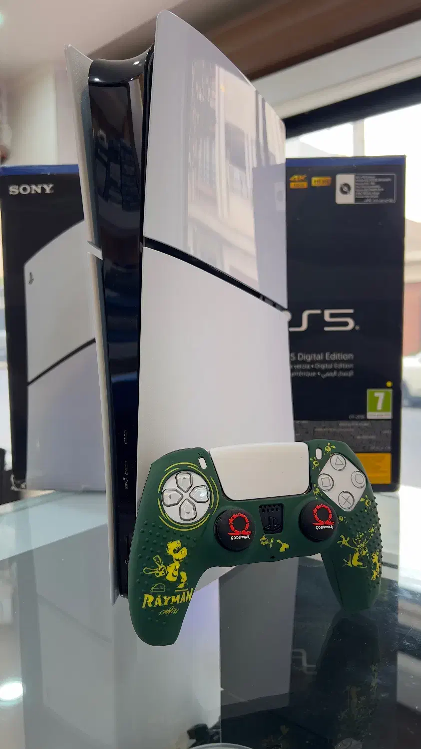 ps5 slime اروپا تک دسته فوق تمیز|کنسول، بازی ویدئویی و آنلاین|قم, انسجام|دیوار