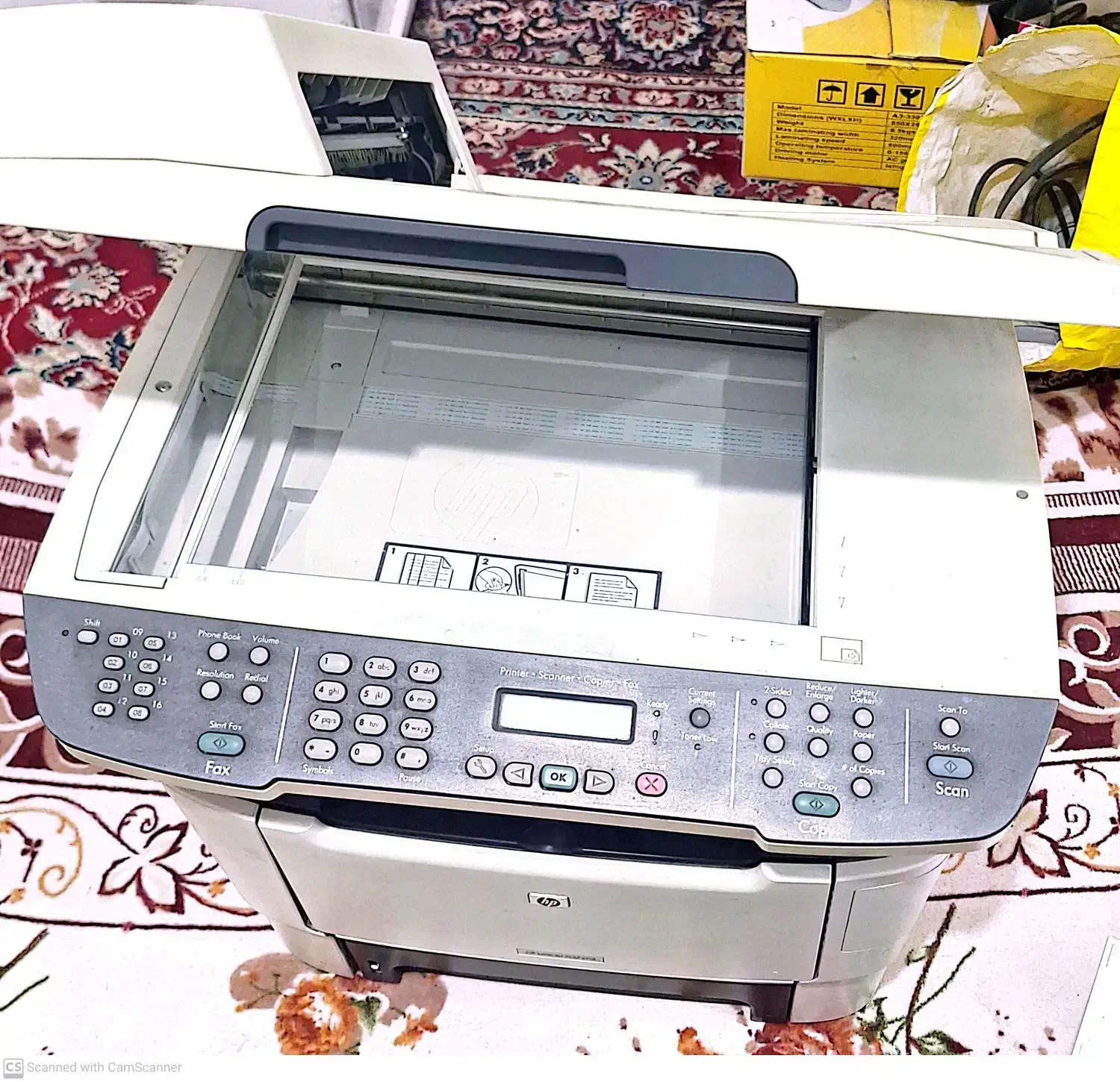 پرینتر چهار کاره HP m2727|پرینتر، اسکنر، کپی، فکس|شیراز, سعدیه جنوبی|دیوار