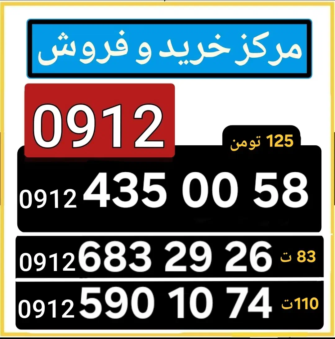 09124350058|سیم‌کارت|کرج, عظیمیه|دیوار