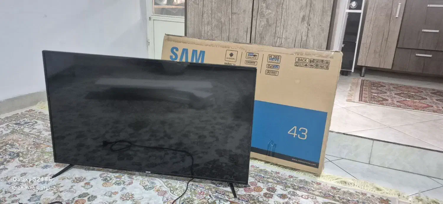 تلویزیون ۴۳ اینچ سام SAM|تلویزیون و پروژکتور|رباط‌کریم, رباط‌کریم|دیوار