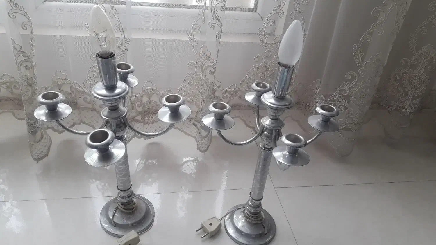 شمعدان|لوستر و چراغ آویز|مشهد, کوی پلیس|دیوار