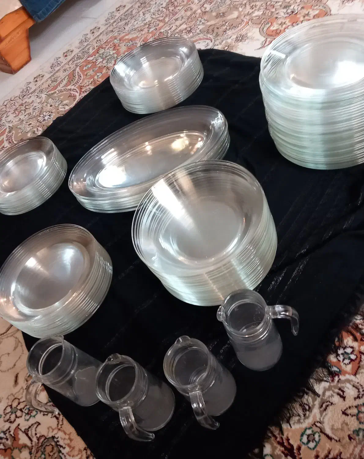 سرویس غذاخوری و پذیرایی پیرکس|ظروف سرو و پذیرایی|اصفهان, قلعه طبره|دیوار