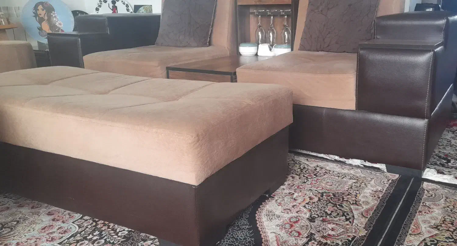 مبل ۷ نفره|مبلمان خانگی و میز عسلی|چالوس, |دیوار