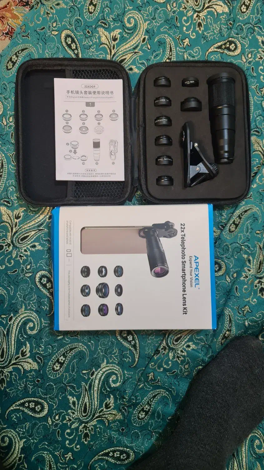 ۱۰ مدل لنز جهت تولیدمحتوا باموبایل ادمین و بلاگری|لوازم جانبی موبایل و تبلت|ساری, |دیوار