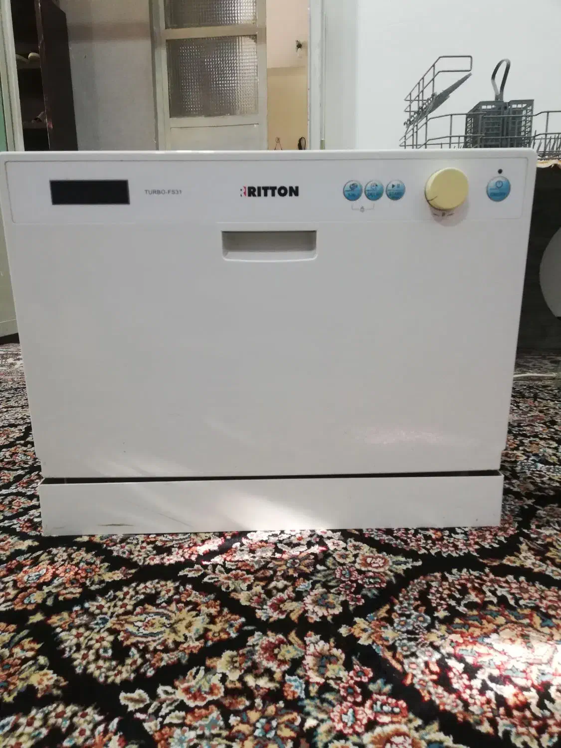 ماشین ظرفشویی ریتون شش نفره در حد نو|ماشین ظرفشویی|جیرفت, |دیوار